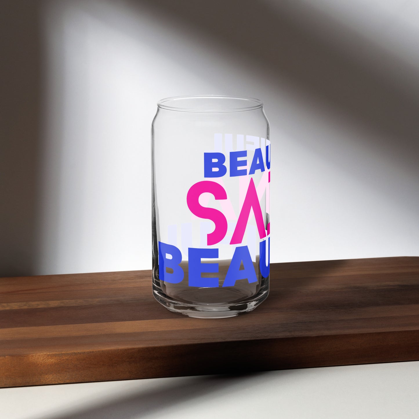 Beautiful Sajna | Can-shaped glass